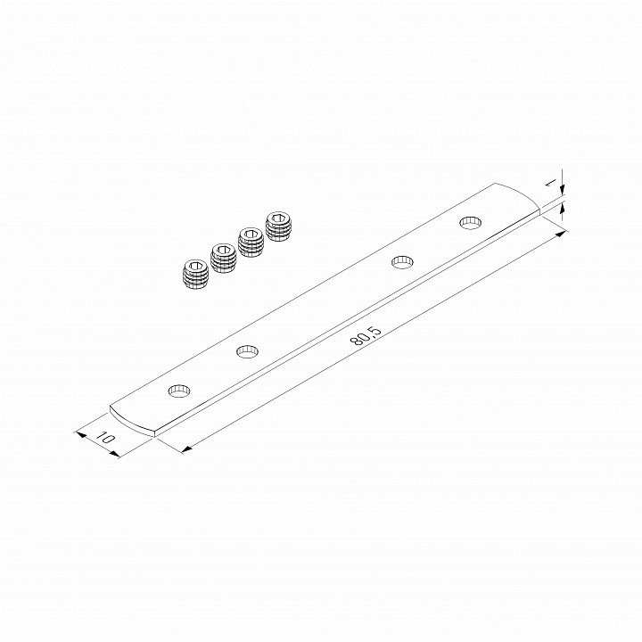 Крепление для трека elektrostandard slim magnetic a068100
