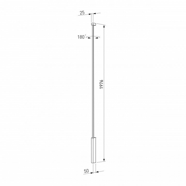 Накладной светильник elektrostandard alto 40134/led