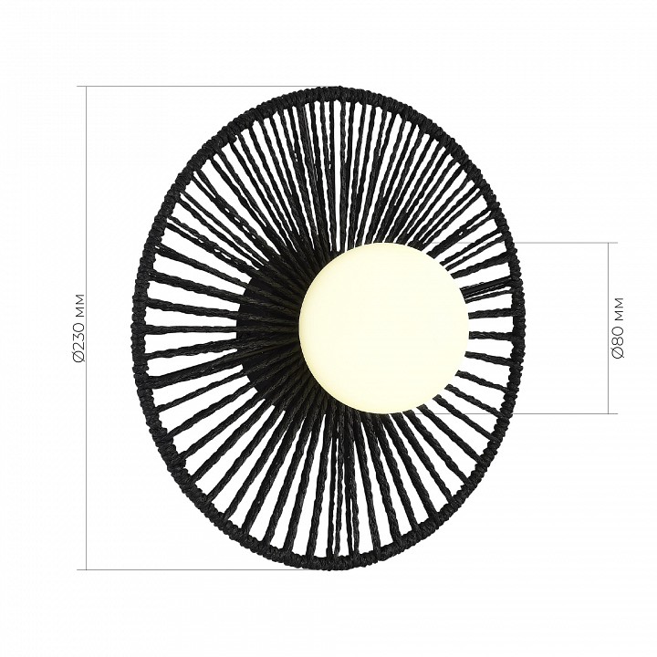 Накладной светильник evoluce loom sle6022-401-01