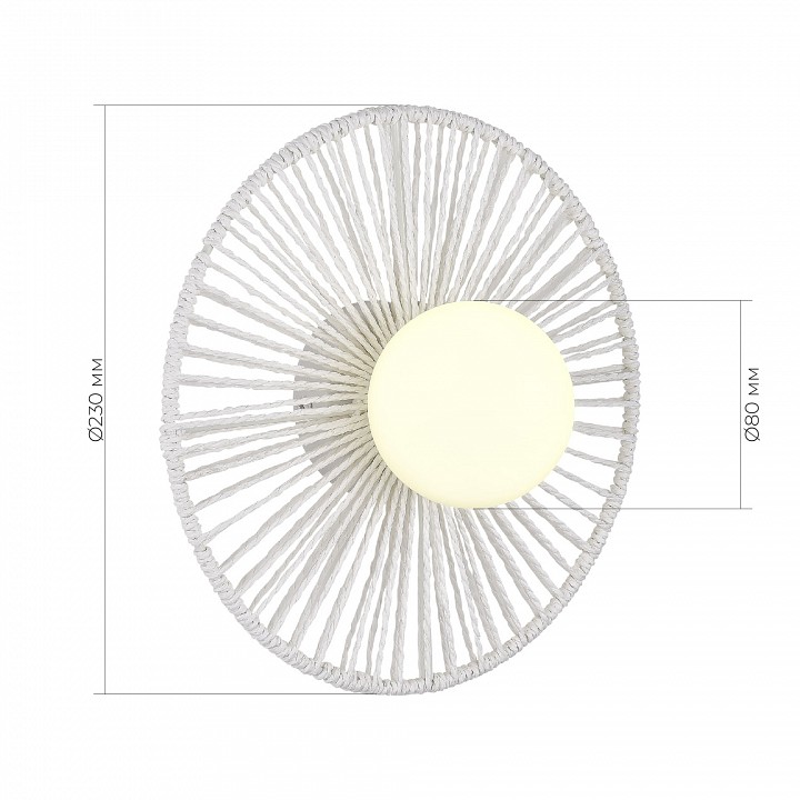 Накладной светильник evoluce loom sle6022-501-01