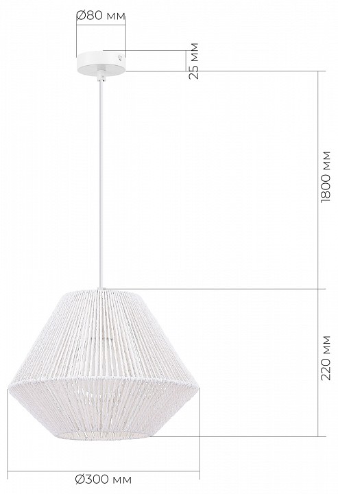 Подвесной светильник evoluce ettan sle6025-503-01