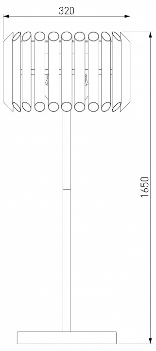 Торшер bogate's castellie 01124/4 (01106/4)