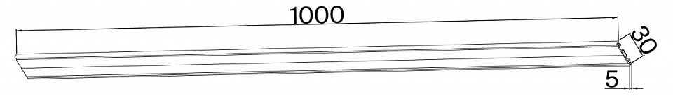 Трек накладной favourite unika 1002-tb-100