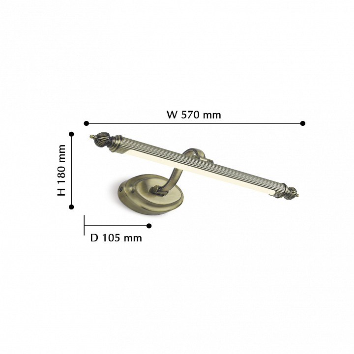 Подсветка для картины favourite artifex 2435-1w
