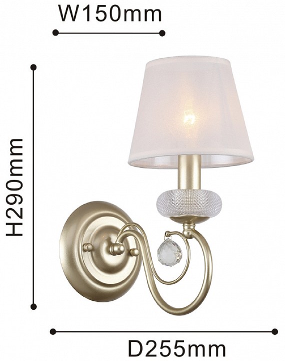 Бра f-promo bambola 2665-1w