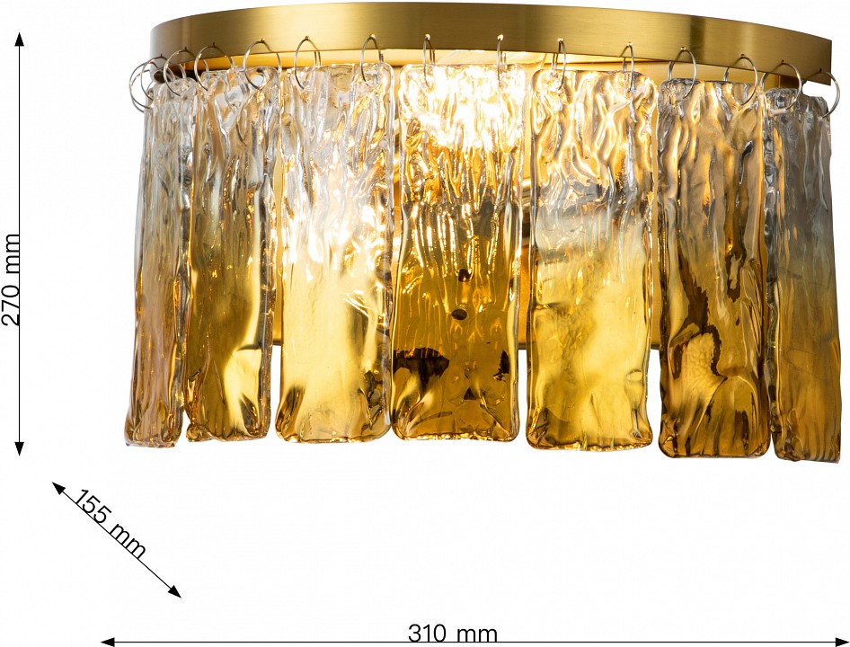 Накладной светильник favourite midas 3017-2w