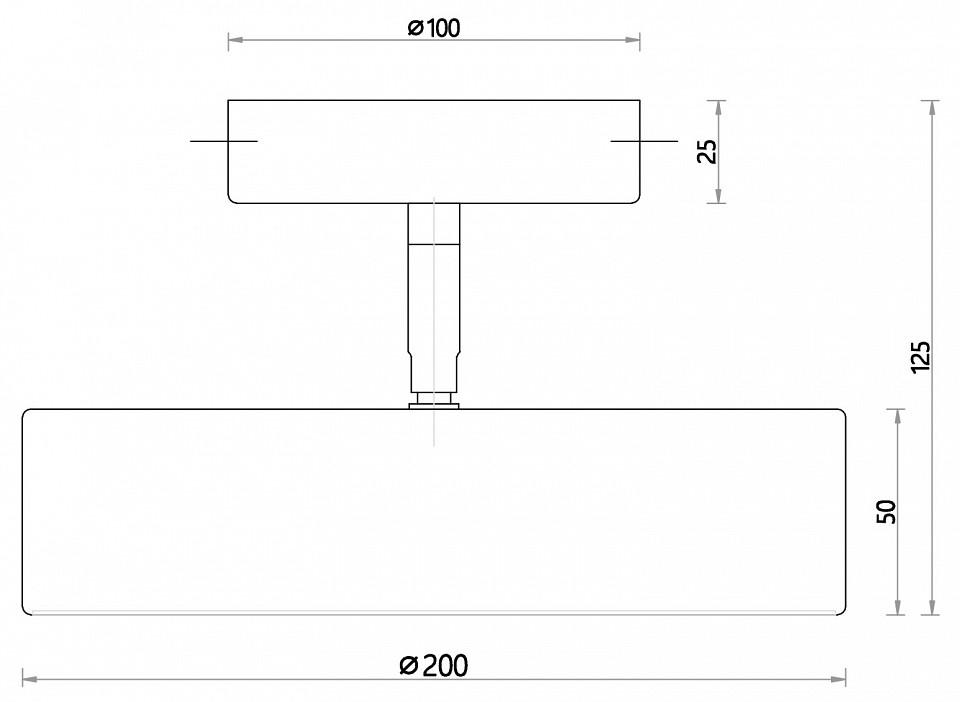 Светильник на штанге f-promo atma 3060-2p