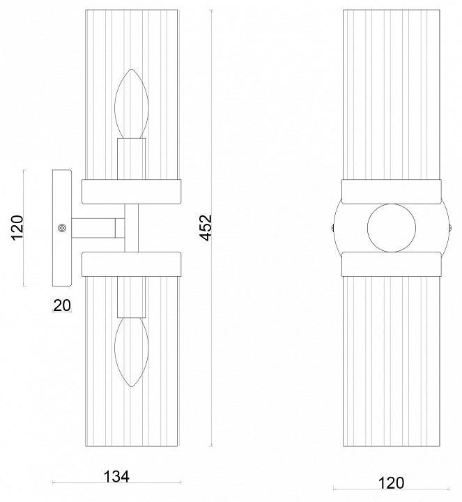 Бра favourite radiales 3099-2w
