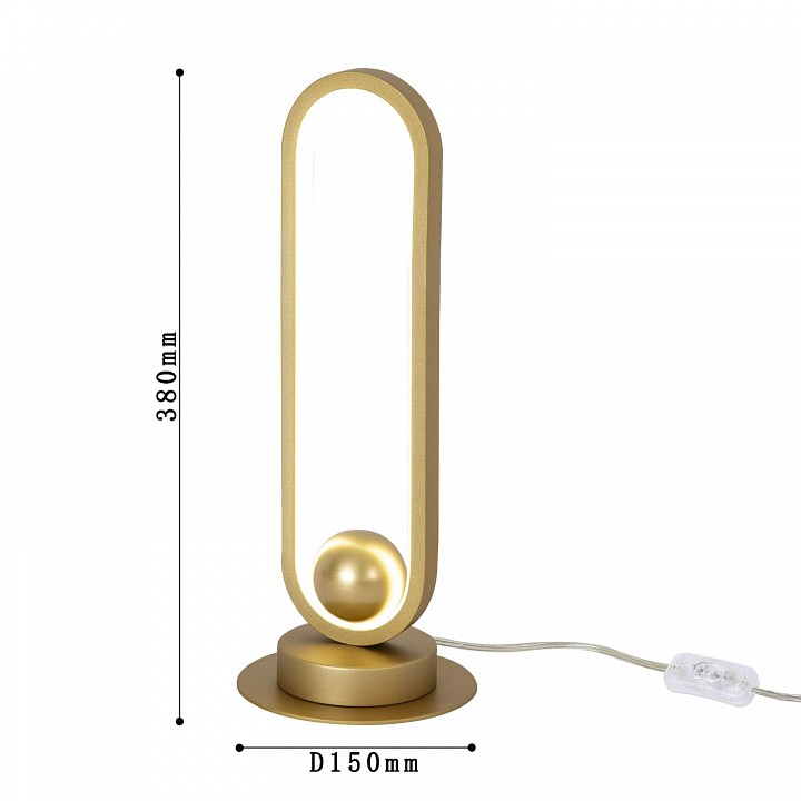 Настольная лампа декоративная f-promo altus 4221-1t