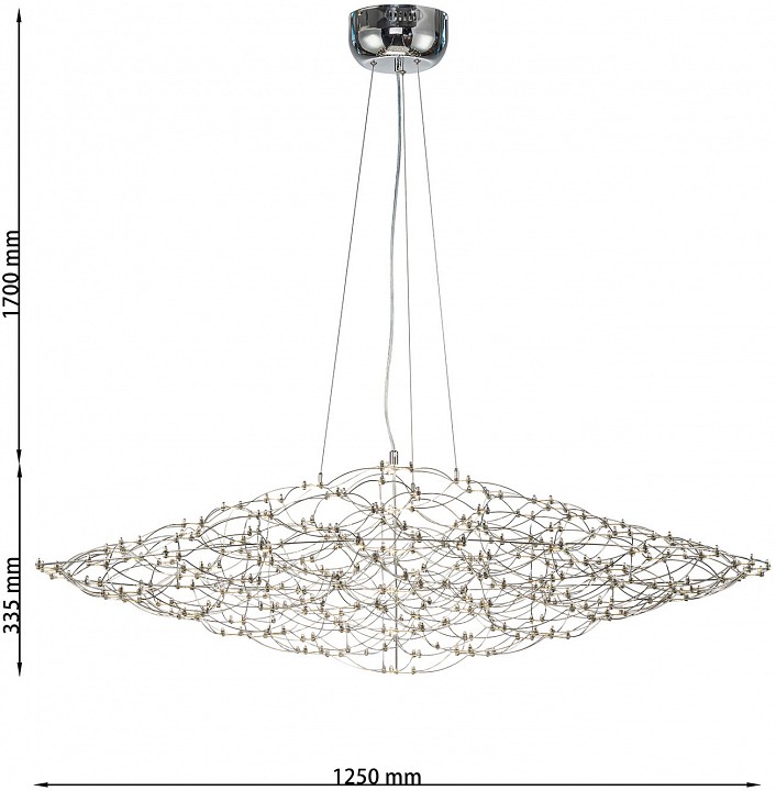 Подвесная люстра favourite thinner 4305-12p