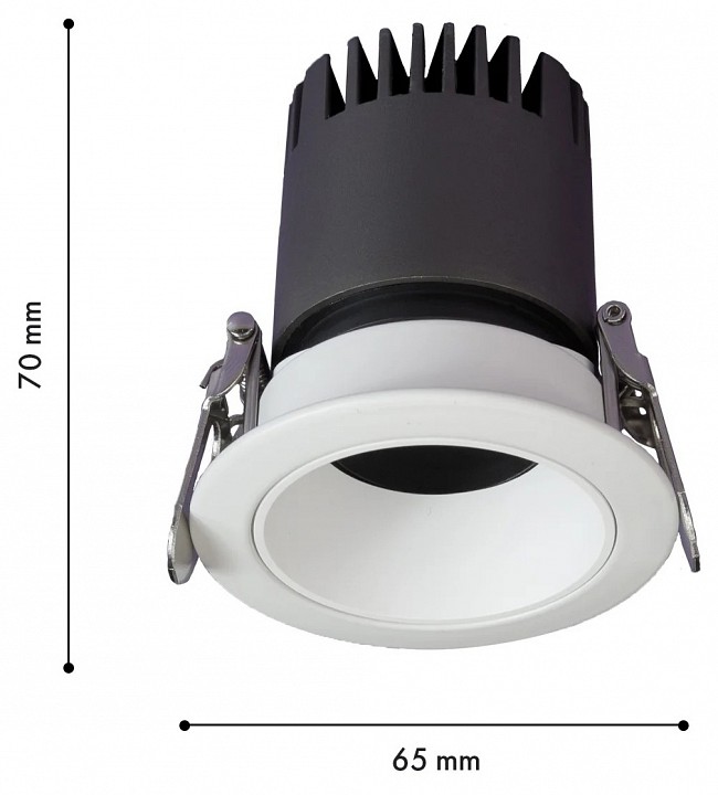Встраиваемый светильник favourite mortise 4416-1c