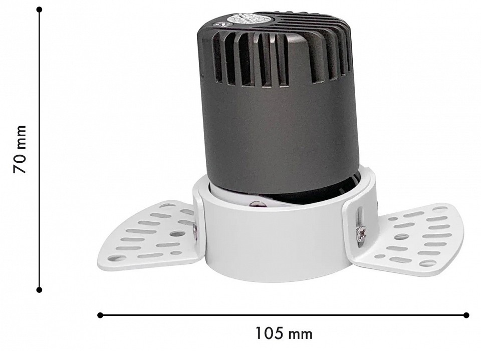 Встраиваемый светильник favourite mortise 4418-1c