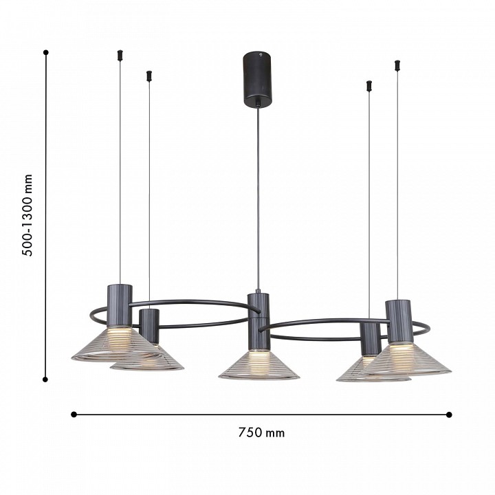 Подвесной светильник f-promo feris 4622-5p