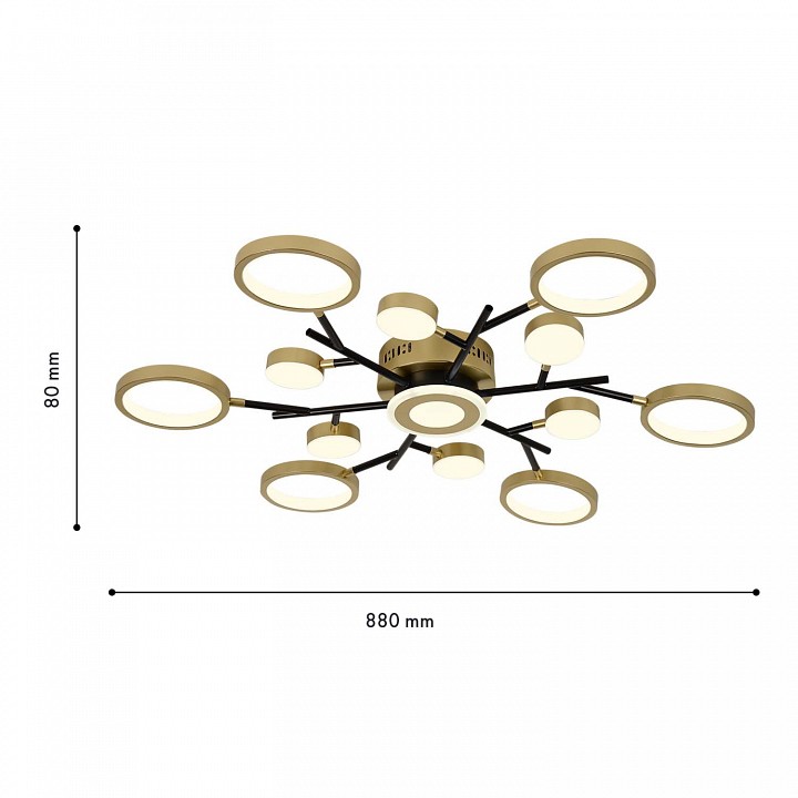 Потолочная люстра f-promo hybrid 4686-13c