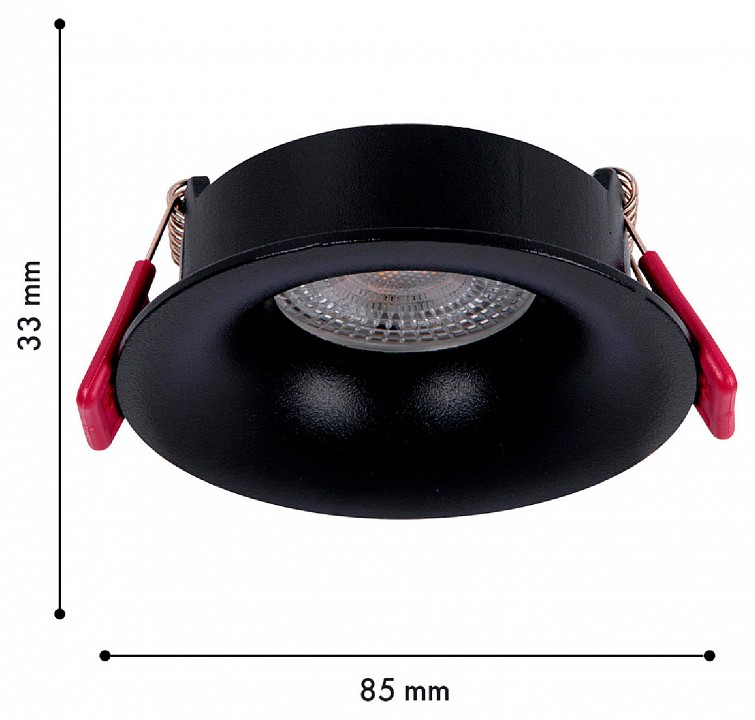 Встраиваемый светильник favourite lamppu 4712-1c