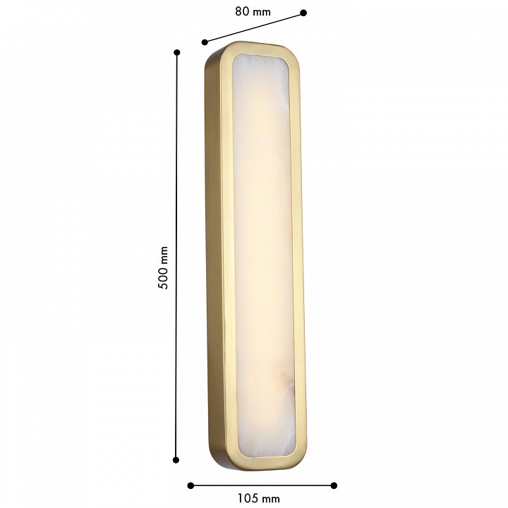 Накладной светильник favourite adamaris 4727-1w