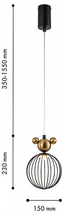 Подвесной светильник f-promo mouse 4748-1p