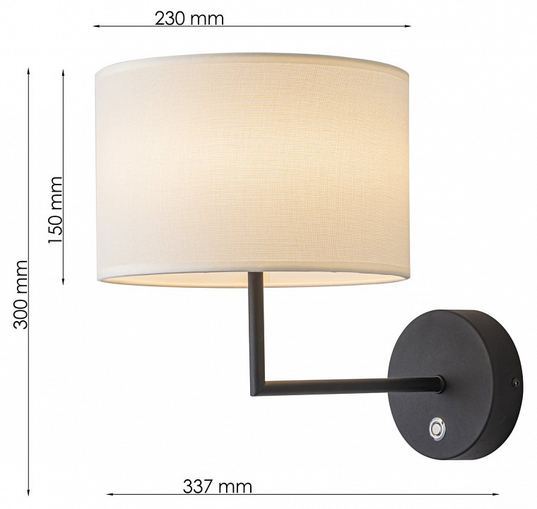 Бра f-promo hotelero 4796-1w