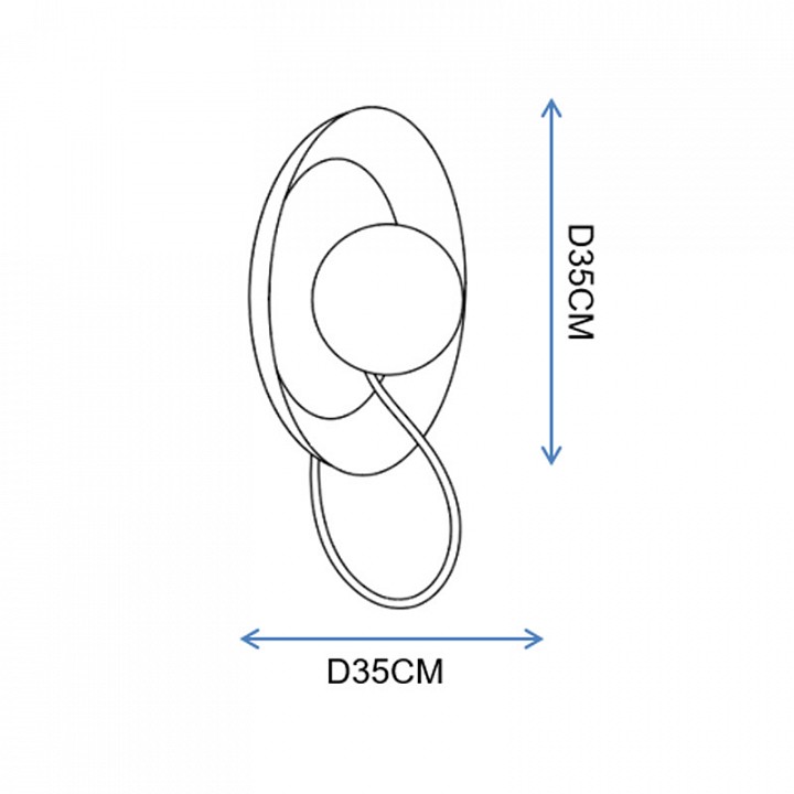 Бра imperiumloft margott orange margott-wall01
