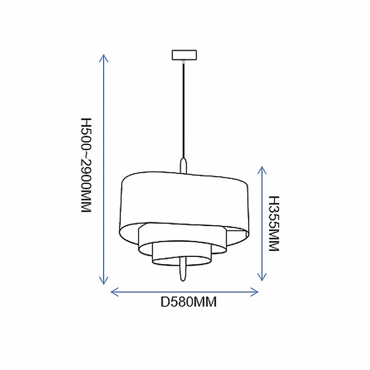 Подвесной светильник imperiumloft andrean andreanelit01