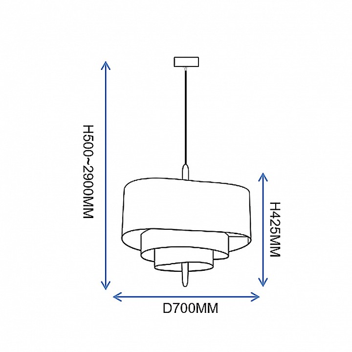 Подвесной светильник imperiumloft andrean andreanelit01