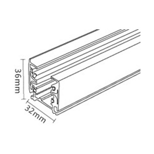 Трек накладной italline wso wso 19b-1 white