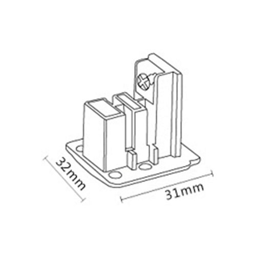 Заглушка для трека italline wso wso 35b black