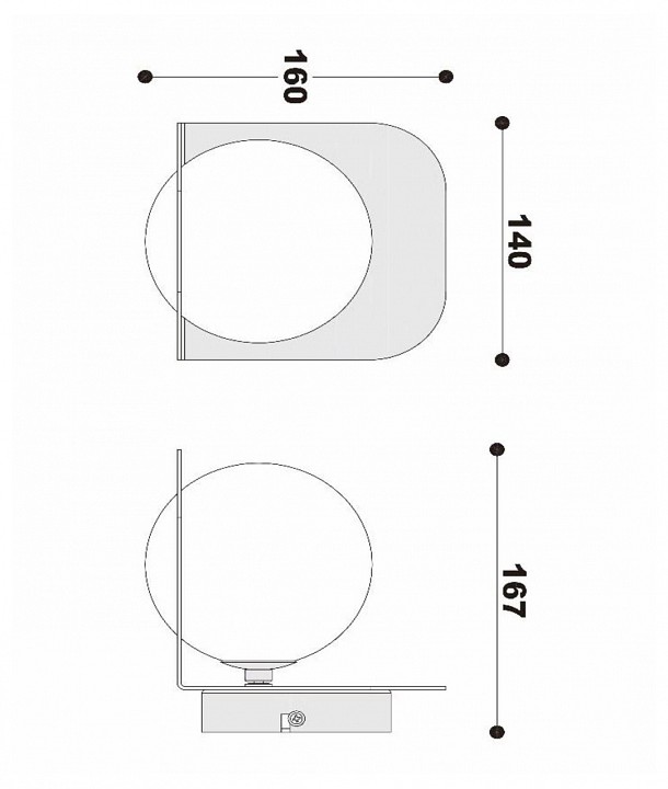 Светильник на штанге lucide davy 04211/01/36
