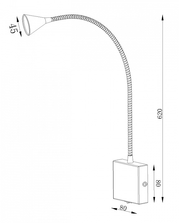 Бра lucide buddy 18293/03/30