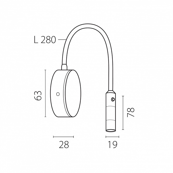 Бра lightstar omega 200137