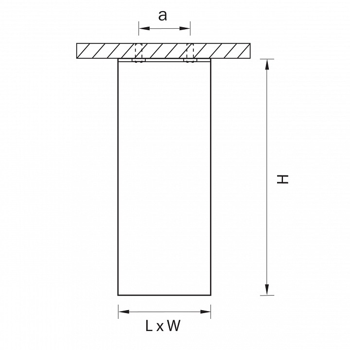 Накладной светильник lightstar rullo 216596