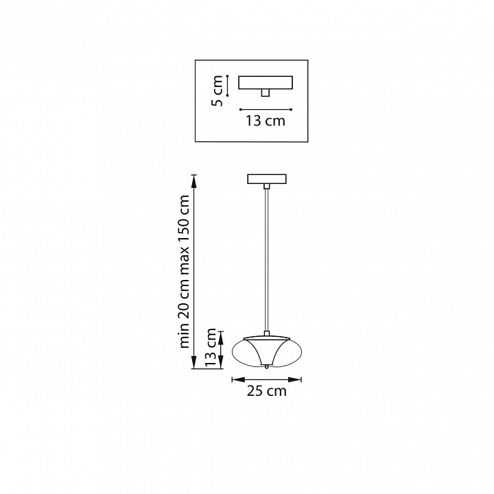Подвесной светильник lightstar palermo 612117