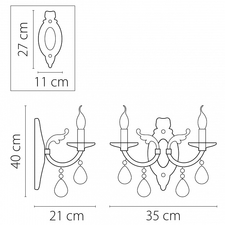 Бра osgona stregaro 694622