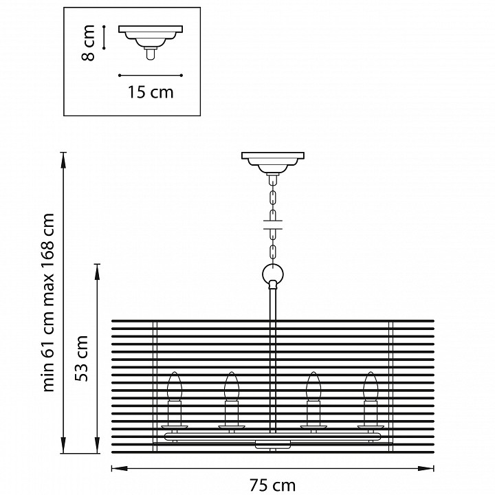 Подвесной светильник lightstar zeta 728083