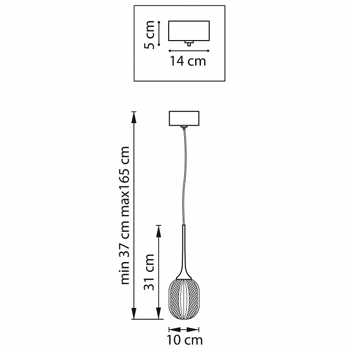 Подвесной светильник lightstar acrile 738011
