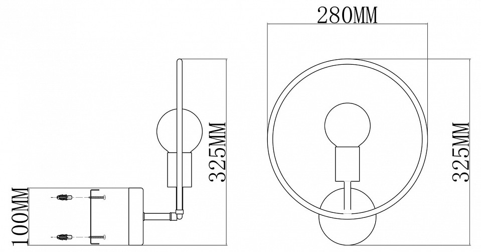 Бра moderli sachara v11581-1w