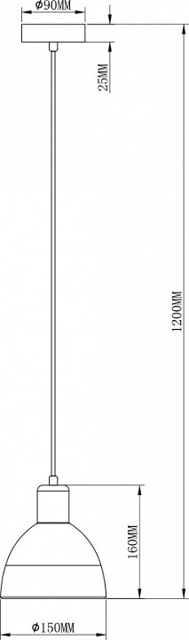 Подвесной светильник moderli irina v2711-1p