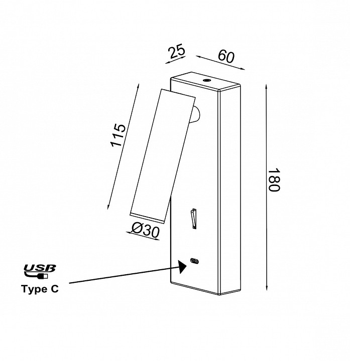 Бра mantra tarifa 8498