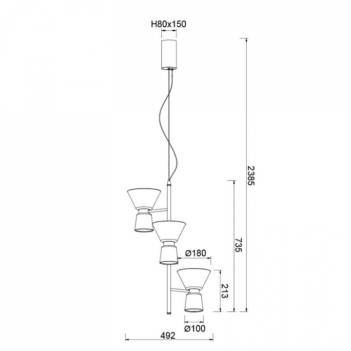 Бра nowodvorski hotel 9218