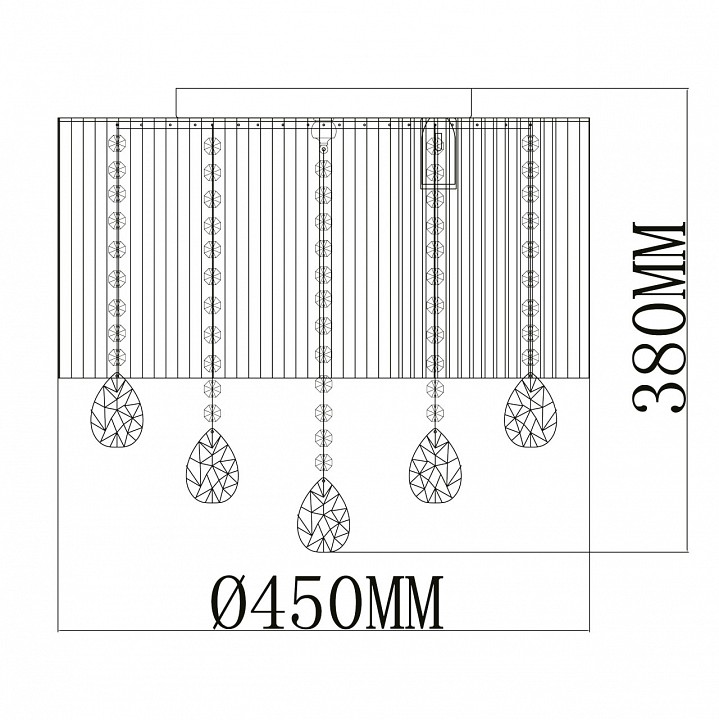Накладной светильник mw-light жаклин 465017006
