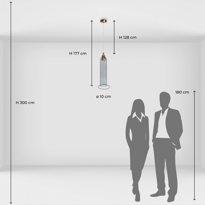 Подвесной светильник demarkt кьянти 720012201
