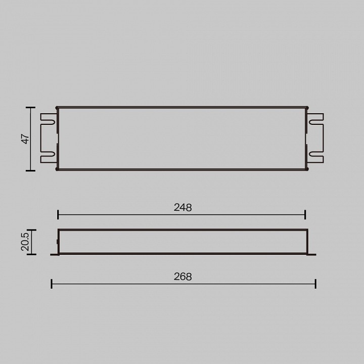 Блок питания maytoni triac 734002