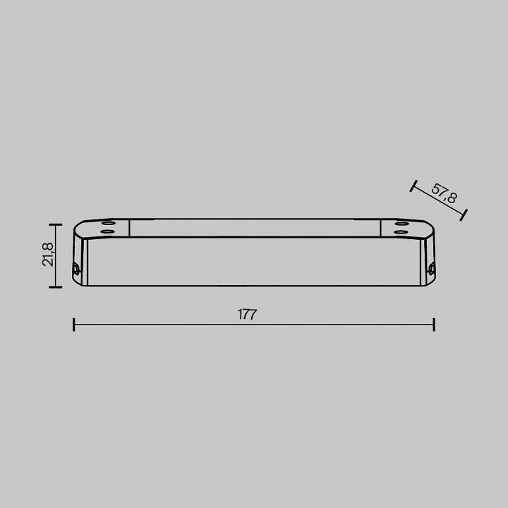 Блок питания maytoni triac 734006