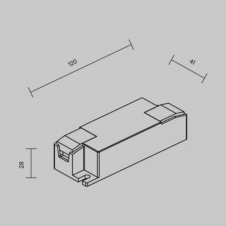 Блок питания maytoni zigbee 771004