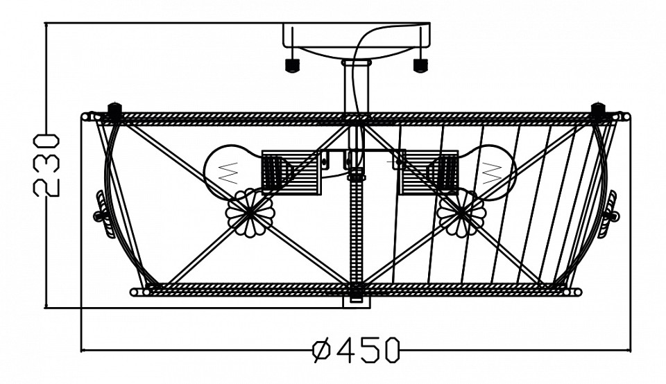 Светильник на штанге maytoni lea arm369-03-g