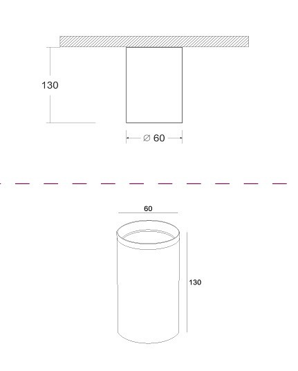 Накладной светильник maytoni focus design c036cl-01b