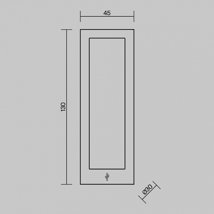 Бра maytoni twist c077wl-l3b3k