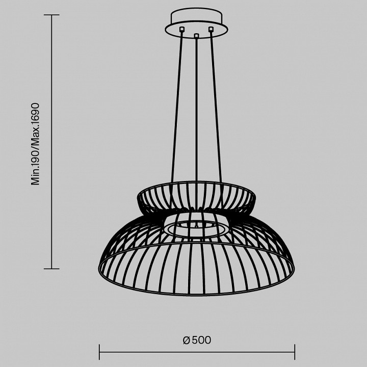 Подвесной светильник freya citrus fr5398pl-l6b