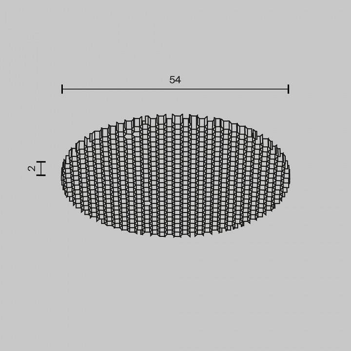 Сотовый фильтр maytoni focus led honeycomb-d52