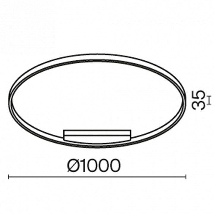 Подвесной светильник maytoni rim mod058pl-l54wk